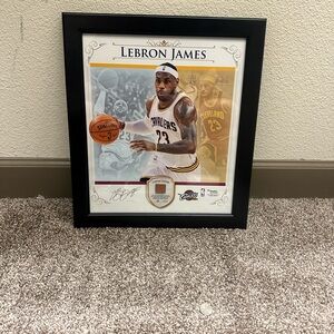 LeBron James Limited Edition 129/250 Game Used Basketball
